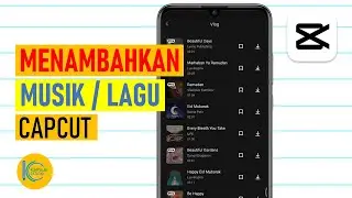 Cara Menambahkan Musik/Lagu di Capcut | Belajar Edit Video
