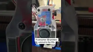 I accidentally made a 90s style printhead  #3dprinter #3dprinting #3dprinted #diy #abs #voron