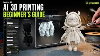 Text to 3D AI Tutorial: Turn a Prompt Into a Real 3D Print | Crisp3D