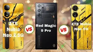 zte nubia neo 5g vs nubia neo 2 5g vs red magic 9 pro