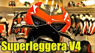 Ducati Superleggera V4. Мотоцикл за 10 миллионов рублей.