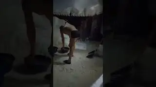 Наш первый день закаливания