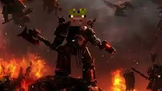 Khornate Technoblade appears and plays Doom music