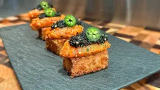 Nobu’s Spicy Tuna Crispy Rice 🍣😍 