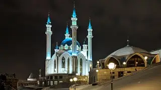 Прогулка по Казани.Казанский Кремль. Башня Сююмбике. Мечеть Кул-Шариф