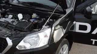 Datsun On - Do установка газовых упоров капота