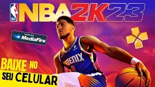 NBA 2K23 MOBILE: Jogando o GAME ATUALIZADO - Gameplay do NBA PPSSPP no ANDROID!
