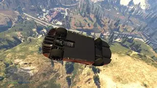 GTA car stunt gone wrong