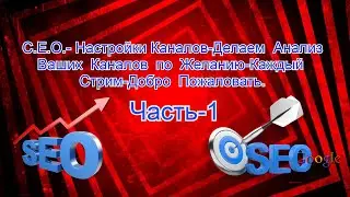 SEO - Channel Settings - Doing Your Channel Analysis at Will - Part-1