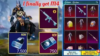 After 6 years❄️got M416 Glacier from 7500 Classic Coupon crate opening❄️Premium crate opening pubg❄️