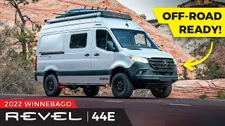 Best 4x4 Camper Van? | 2022 Winnebago Revel 4x4 Walkthrough Review 
