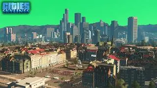 Building a European Old Town in Cities Skylines!