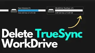 How To Delete Zoho WorkDrive TrueSync From Computer