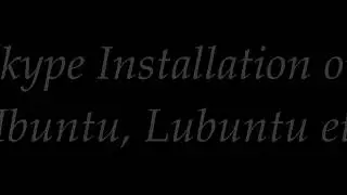 Skype install on Ubuntu