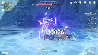 Genshin Impact Albedo Event ACT 4 Cryo Regisvine 2.0 AR52 W7