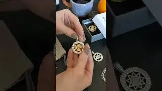 Подвеска Оберег Славянский чертог и дерево жизни. Серебро 925.