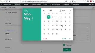 Contenta CMS: Content modelling