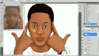 HD Digital Painting In Photoshop [no Graphic  tab] by dayo candy  part 2