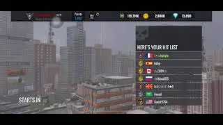 Sniper 3D Assassin PVP Head Hunter Event 53M points