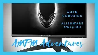 My Gaming PC Just Leveled Up! - Alienware AW2518H Monitor - AMPM Unboxing
