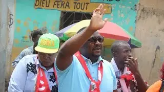 UNC: Patrick KAWARA communie  avec la population du quartier Lubudi (ex Bolikango) à Ngaliema