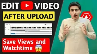 How to Edit YouTube Videos After Upload Without Losing Views | Add Free Music, Trim , Blur & More 🎬