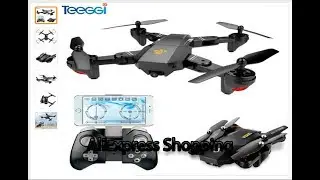 Квадрокоптер VISUO XS809HW (Летающий дрон) с Аliexpress, Яндекс маркет.