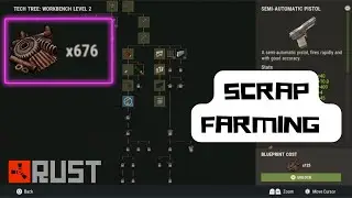 Farming 600+ Scrap in an Hour of Playing Rust | The Slow Method