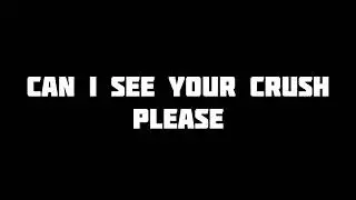 do you have a crush ?