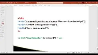 PHP | File Downloading in PHP