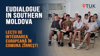 "EUDialogue in Southern Moldova". Lecții de integrarea europeană în comuna Zîrnești