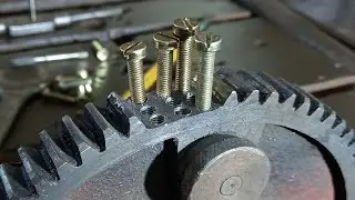 HOW TO REPAIR  A LATHE MACHINE BACK GEAR | FIRE METAL