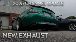 New Borla Pro XS Exhaust On My 2v Mustang! + 2025 Channel Update