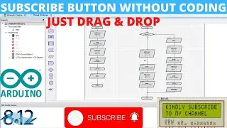 How to Display LCD in Proteus Using Arduino, No Coding(Proteus Visual Designer)
