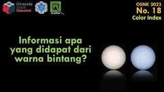 Pembahasan OSNK Astronomi 2023, no 18 - Color Index