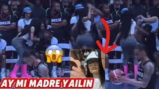 😱 Ay mi madre !! Mira porque fue que Yailin arremetió contra chía en juego de básquetbol 😳