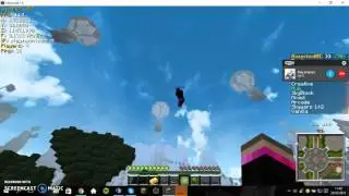 Svennl Flyhacks in hub [HauntedMC]