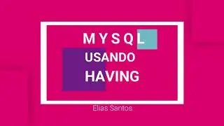 Mysql - having
