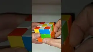 Первый этап сборки кубика рубика