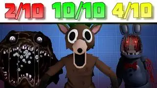 I played ALL the popular Roblox HORROR games and made a tier list!