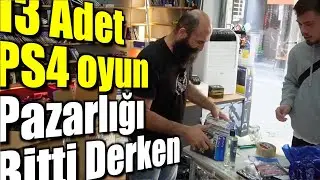 13 adet Fifa ve Call of Duty PS4 Oyun Pazarlığı