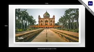 Photo Slideshow for Travel Memory - After Effects Template FREE