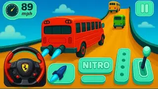 Impossible Racing Crazy Bus Mega Ramp - Bus Stunts Impossible Tracks - Android GamePlay