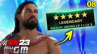 WWE 2K23 - MyGM Parte 08 - A PRIMEIRA LUTA 5 ESTRELAS!