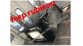 Jeep Rubicon Gets A Painted Hard Top And New Bumpers
