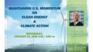FIRG Seminar - Jason Mark, Energy Foundation