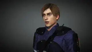 RE2 Fan Film - Leon Lip Sync Test