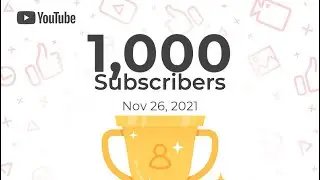 1000 subscribers, special recipe video compilation