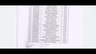 Tripura Government B.Ed merit list 2024 published IASE, Kunjaban, Agartala, West Tripura