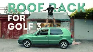 Roof rack for Volkswagen Golf III! Handmade!